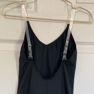 Capezio Ballet Dance Leotard w/clear Straps - Girls